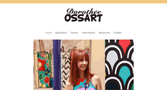 Desktop Screenshot of dorotheeossart.com